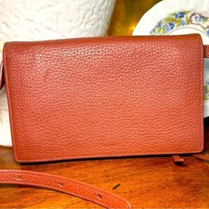 Allsaints Authentic Pebbled Leather Fetch Crossbody Purse